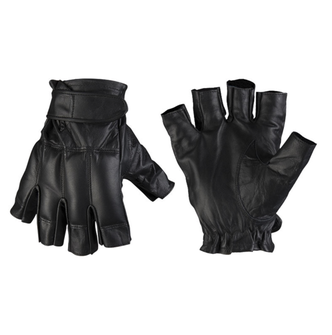 Mil-tec захисні рукавиці без пальців Defender, чорні