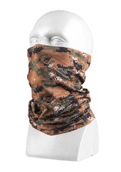 Мультифункціональний шарф Mil-tec, цифровий ліс