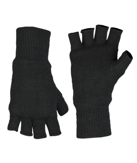 Трикотажні рукавички без пальців Mil-tec Thinsulate™, чорні
