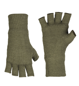 Трикотажні рукавички без пальців Mil-tec Thinsulate™, оливкові