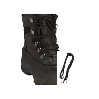 Mil-Tec Коштовні шнурки для взуття, чорні 80см