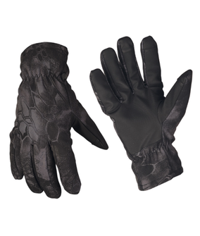М'які рукавиці Mil-Tec Softshell Thinsulate™, мандра ніч
