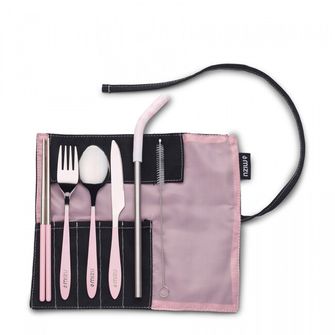Mizu столовий набір для кемпінгу Urban Cutlery столовий набір для кемпінгу, рожевий