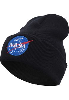 NASA Beanie Insignia зимова шапка, чорна