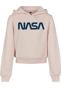 NASA дитяча кропована кофта з капюшоном, рожева