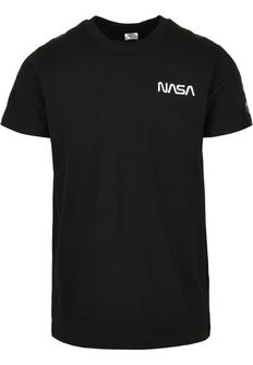 Чоловіча футболка NASA Rocket Tape, чорна.