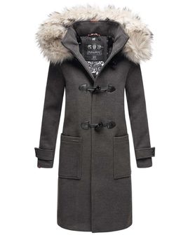 Жіноче зимове пальто з капюшоном Navahoo OKSANA, антрацит