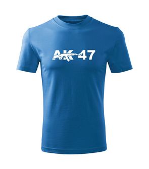 DRAGOWA Дитяча коротка футболка AK-47, синя