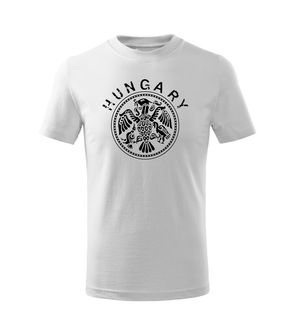 DRAGOWA Дитяча коротка футболка Угорщина, біла