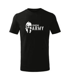 DRAGOWA Дитяча коротка футболка Спартанська армія, чорна
