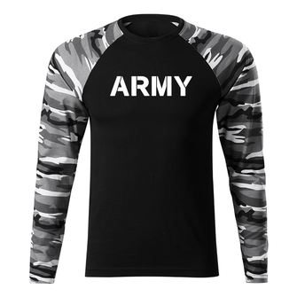 Армійська футболка DRAGOWA Fit-T з довгим рукавом, метро 160 г/м2