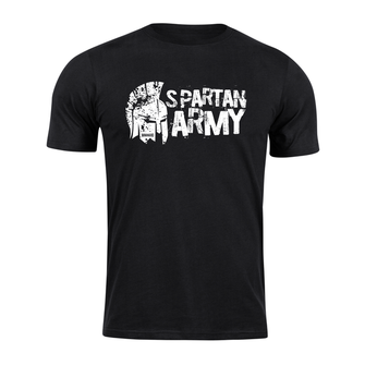 DRAGOWA коротка футболка спартанська армія Ariston, чорна 160г/м2