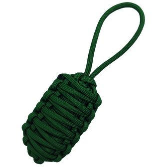 Прикраса для виживання з парашнувого шнуру King Cobra, темно-зелений.