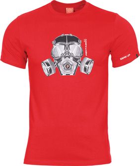 Pentagon футболка Газова маска, червона