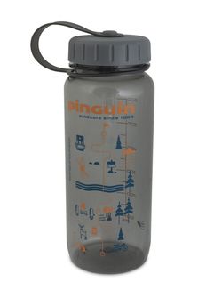 Пляшка Pinguin Tritan Slim Bottle 0.65L 2020, сірий