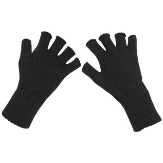 MFH Трикотажні рукавички без пальців, чорні