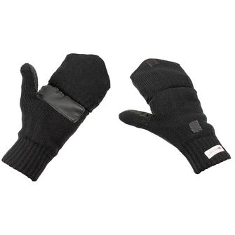 MFH Трикотажні рукавиці з утеплювачем 3M™ Thinsulate™, чорні