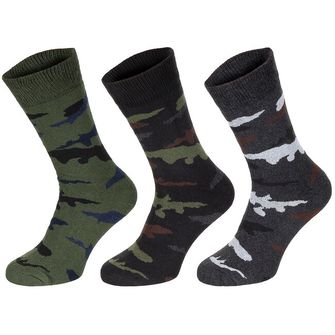 Шкарпетки MFH Esercito 3 упаковки, камуфляж