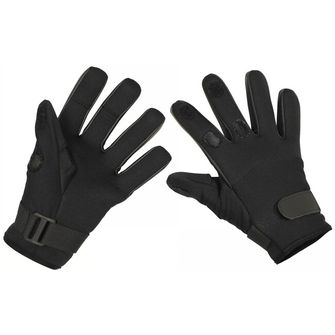 Неопренові сітчасті рукавички MFH, чорні
