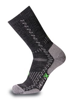 Шкарпетки SherpaX /ApasoX Ельбрус Довгі шкарпетки сірі