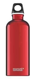 SIGG Травелер Алюмінієва пляшка для пиття 0,6 л червона