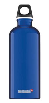 SIGG Подорожуючий алюмінієвий пляшка для пиття 0,6 л синя