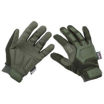 MFH Professional Tactical Gloves Action, OD зелені