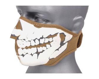 TM неопренова маска 3D череп - койот браун