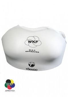 TOKAIDO Захист для грудей WKF, білий