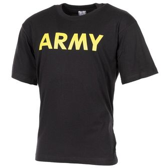 Армійська футболка MFH з коротким рукавом, чорна