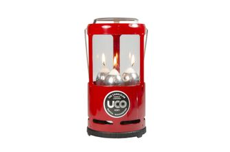 UCO Портативна лампа на 3 свічки, червона