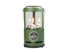 UCO Портативна лампа на 3 свічки, зелена