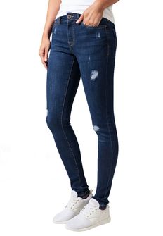 Urban Classics Жіночі джинсові штани, темно-синій