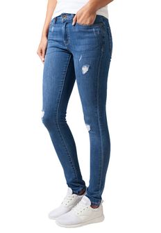 Urban Classics Жіночі джинсові штани, сині