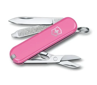 Victorinox Classic SD Colors Cherry Blossom, багатофункціональний ніж, рожевий, 7 функцій