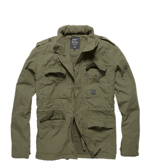 Vintage Industries куртка Cranford, оливково-шалений