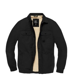 Перехідна куртка-шерпа Vintage Industries Dean, чорна