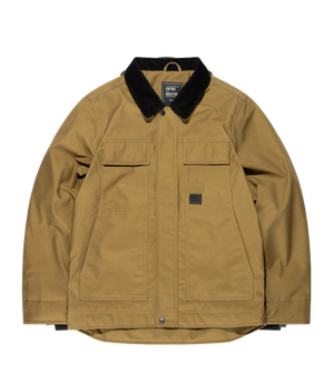 Вінтажна куртка Elliston в темно-коричневому кольорі від Vintage Industries.