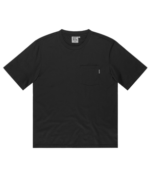 Vintage Industries Сіре кишеневе футболка, чорна