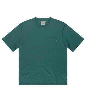 Vintage Industries Сіре кишеневе футболка, океансько-синій
