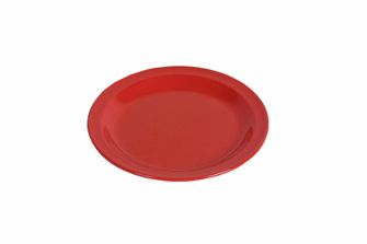 Waca Плоский меламіновий тарілка діаметром 23,5 см червоний