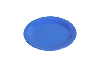 Waca Плоский меламіновий тарілка діаметром 23,5 см, синій.