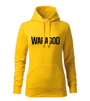 WARAGOD жіночий светр з капюшоном FASTMERCH, жовтий 320г/м2