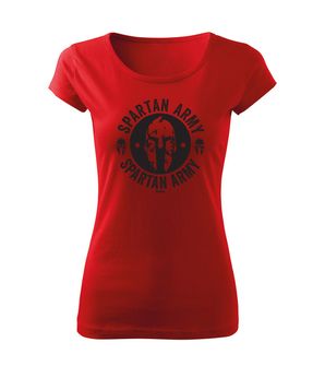 DRAGOWA жіноча коротка футболка Archelaos, червона 150г/м2