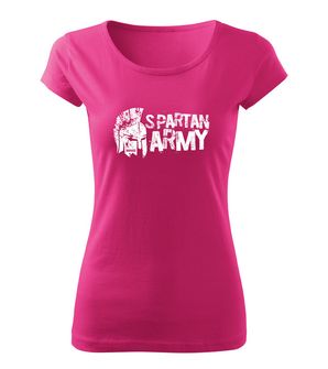 DRAGOWA жіноча коротка футболка Ariston, рожева 150г/м2