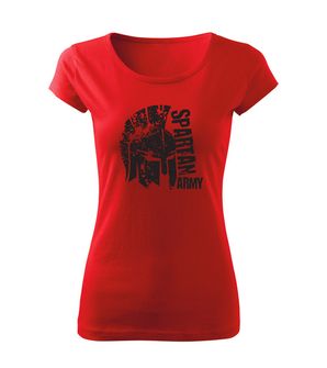 DRAGOWA жіноча коротка футболка Leon, червона 150г/м2
