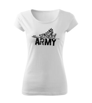 DRAGOWA жіноча коротка футболка Nabis, біла 150г/м2