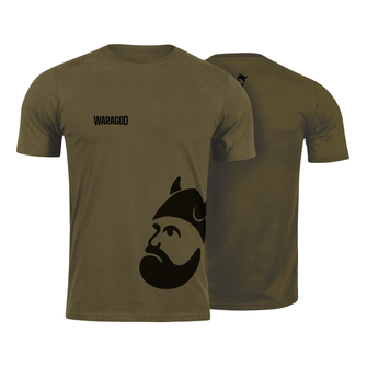 Waragod коротка футболка BigMERCH, оливкова 160г/м2