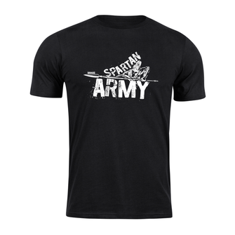 DRAGOWA коротка футболка спартанська армія Nabis, чорна 160г/м2