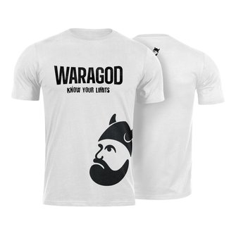 Waragod коротка футболка StrongMERCH, біла 160г/м2